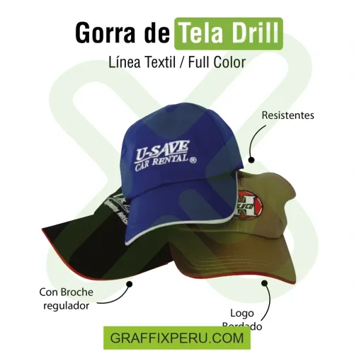 Gorra Drill Publicitario - Foto 6