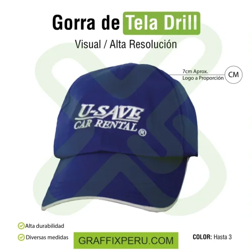 Gorra Drill Publicitario - Foto 5