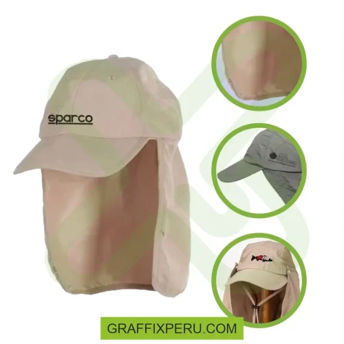 Gorra grifero con tapa nuca - Foto 4