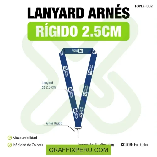 lanyard con mosqueton rigido 2.5cm - Foto 5