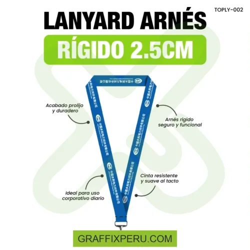 lanyard con mosqueton rigido 2.5cm - Foto 4