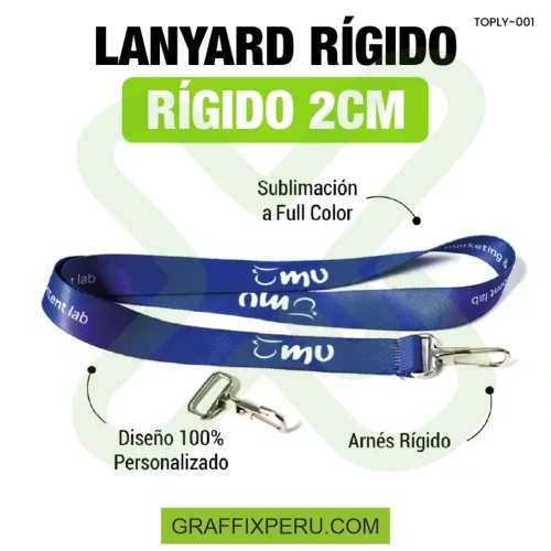 lanyard con mosqueton rigido 2cm - Foto 6