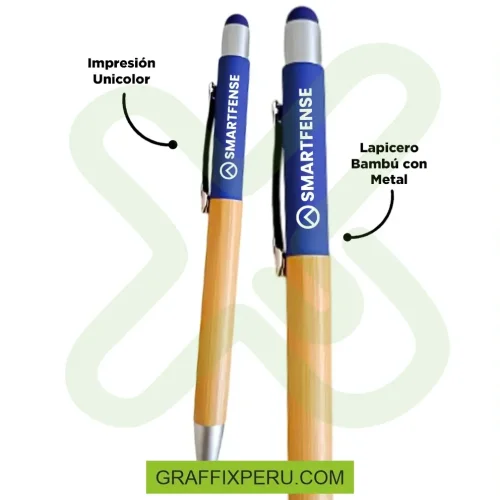 LAPICERO BAMBÚ CON METAL - Foto 2