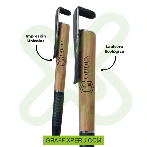 LAPICERO BÁMBU FIBRA DE TRIGO C/TOUCH - Foto 3