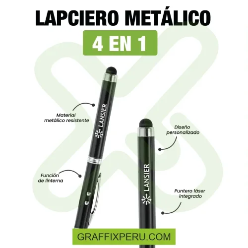 LAPICFERO METALICO 4 EN 1 - Foto 2