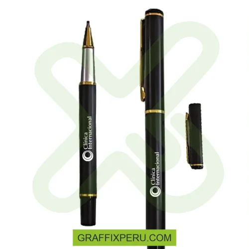 LAPICERO METALICO - NEGRO/DORADO MATE - Foto 2