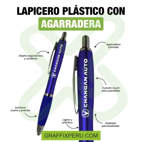 LAPICERO PLASTICO CON AGARRADERA DE GOMA - Foto 6