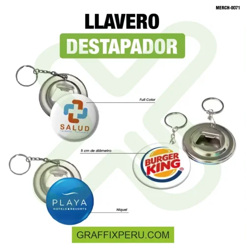llavero chapita destapador - Foto 5
