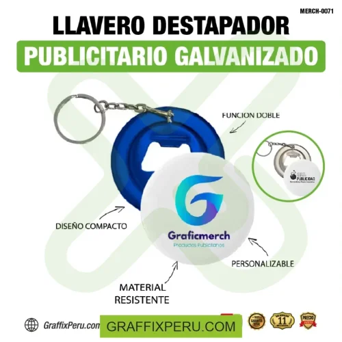 llavero chapita destapador - Foto 3