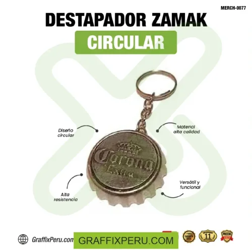 llavero destapador zamak - Foto 3