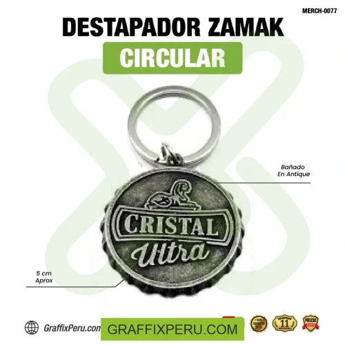 llavero destapador zamak - Foto 2