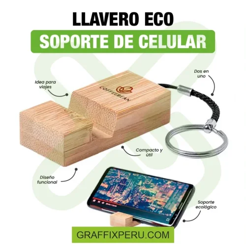 LLAVERO ECO SOPORTE TELEFONO - Foto 3