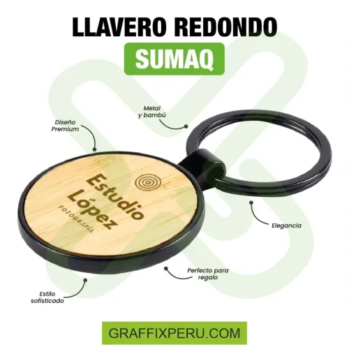 LLAVERO REDONDO SUMAQ - Foto 3