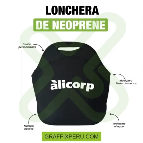 LONCHERA UNICOLOR DE NEOPRENE - Foto 3