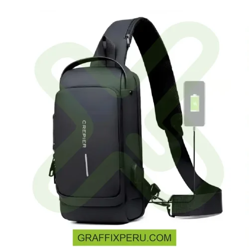 MOCHILA CRUZADA DELUXE - Foto 2