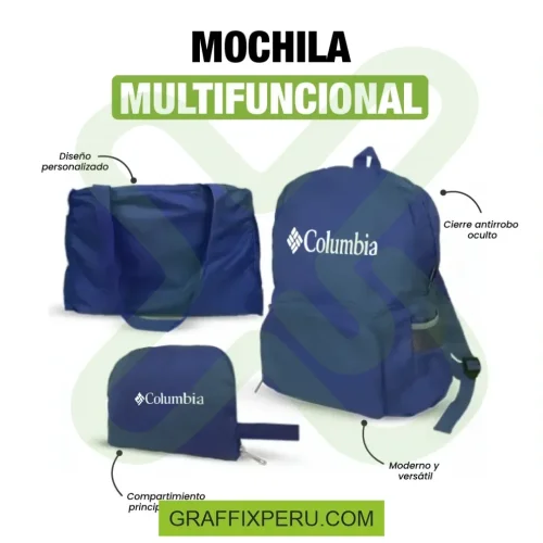 MOCHILA MULTIFUNCIONAL - Foto 3