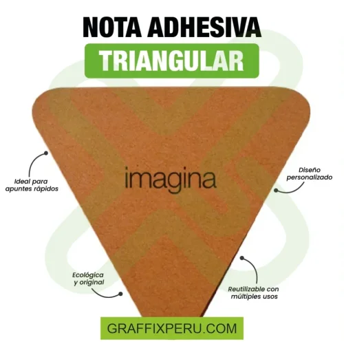 NOTA ADHESIVA TRIANGULAR - Foto 2