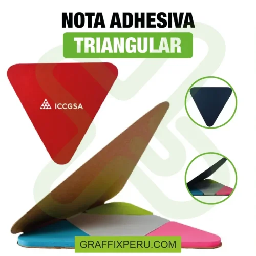 NOTA ADHESIVA TRIANGULAR - Foto 1