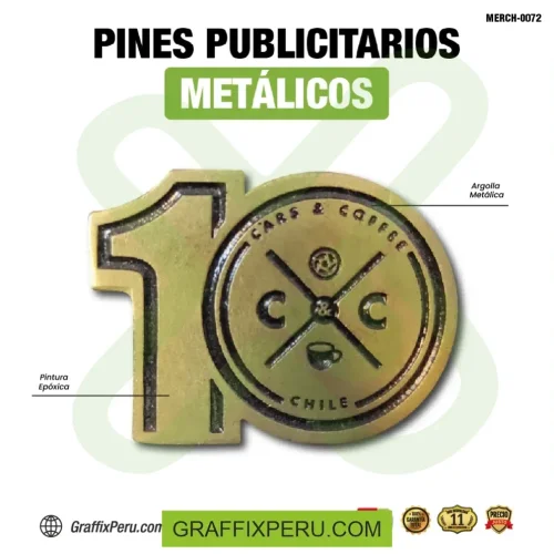 pin metalico zamak - Foto 1