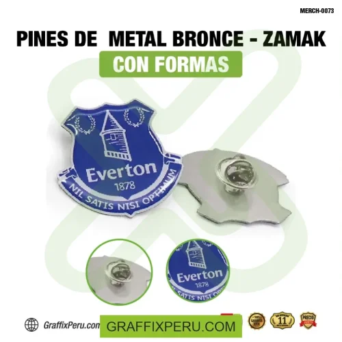 PINES DE METAL BRONCE - Foto 2