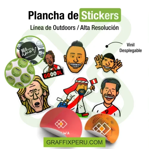 plancha de stickers - Foto 6