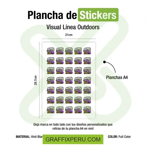 plancha de stickers - Foto 4