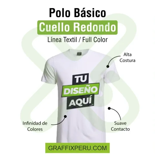 Polo publicitario de algodón con logo sencillo - Foto 6
