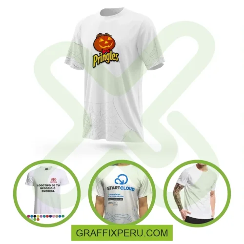 Polo publicitario de algodón con logo sencillo - Foto 4