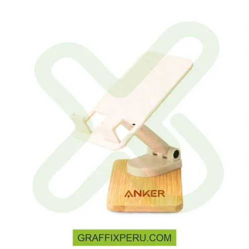 PORTA CELULAR PLÁSTICO/BAMBU - Foto 2