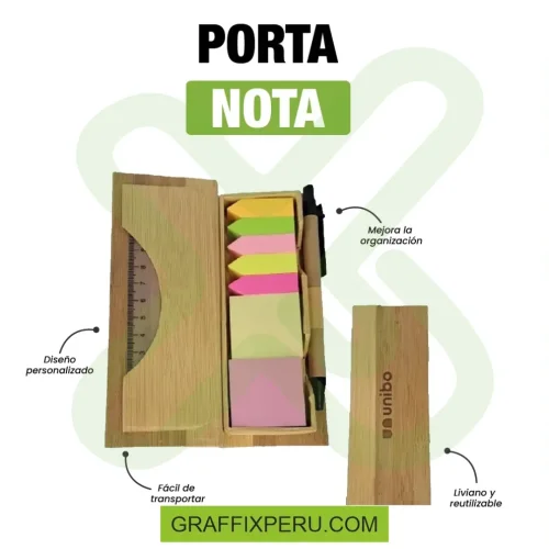 PORTA NOTA BAMBOO - Foto 2