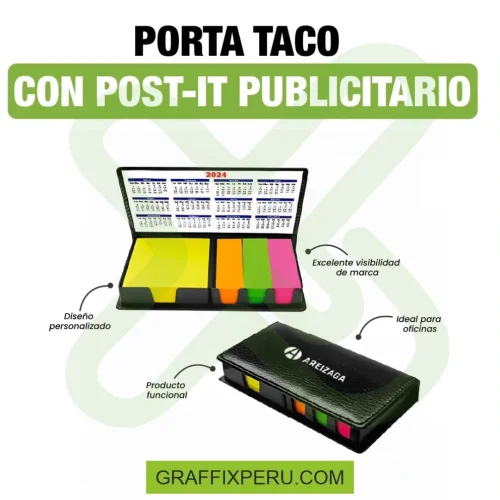 PORTA TACO CON POST IT 2 - Foto 2