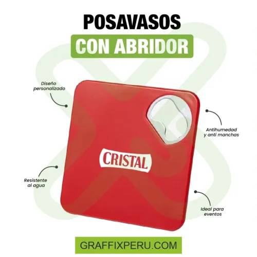POSAVASOS CON ABRIDOR - Foto 3