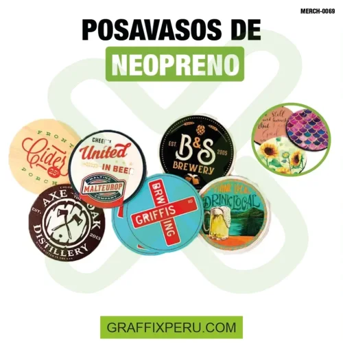 posavasos de neopreno redondo - Foto 1