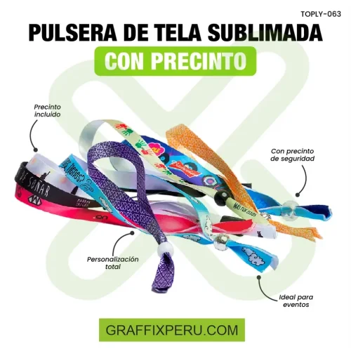 pulsera de tela con accesorio metalico 1.5cm - Foto 4