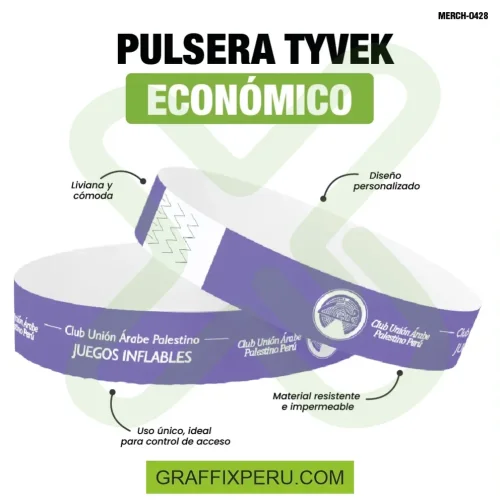 pulsera Tyvek economica - Foto 1
