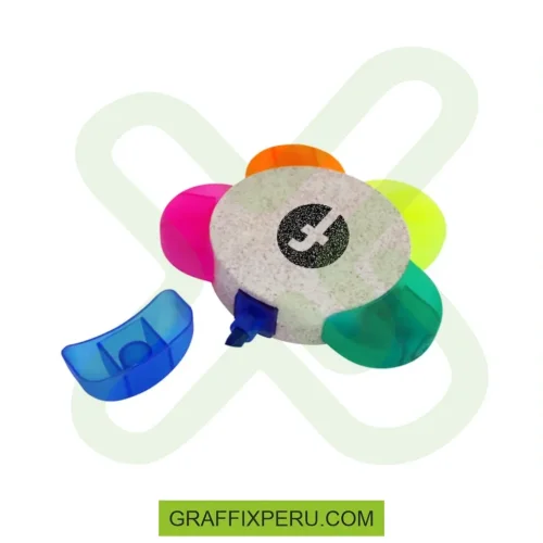 RESALTADOR FLOR DE FIBRA DE TRIGO - Foto 1