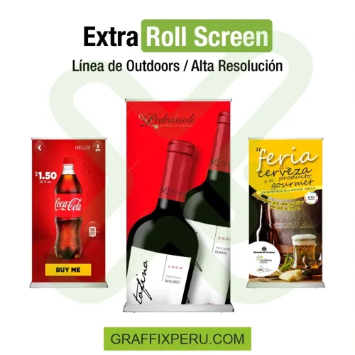 roll screen base ancha 2*1 - Foto 6