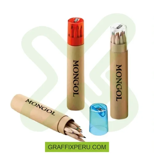 SET DE COLORES LARGO C/TAJADOR ECOLOGICO - Foto 1