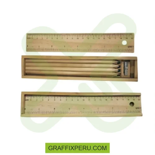 SET DE ESCRITORIO MADERA - Foto 1