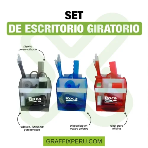 SET ESCRITORIO GIRATORIO - Foto 2