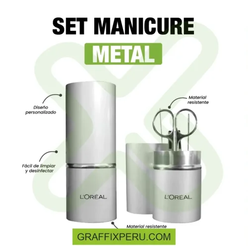 SET MANICURE METAL - Foto 3