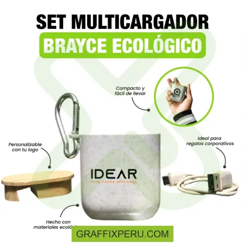 SET MULTICARGADOR BRAYCE ECOLÓGICO - Foto 1