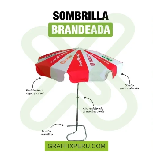 sombrilla brandeada - Foto 3