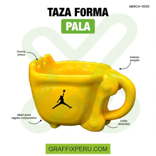 taza con forma de pala - Foto 3