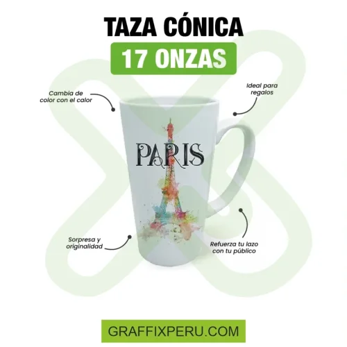 taza conica 15onz - Foto 3