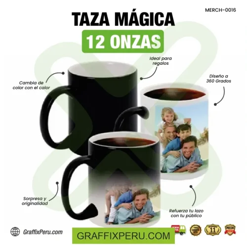 taza magica 11Onz - Foto 4
