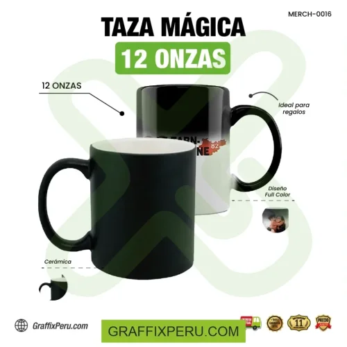 taza magica 11Onz - Foto 3