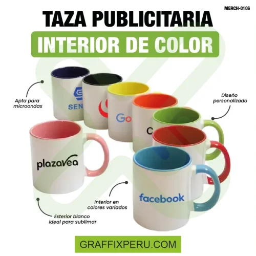 taza publicitaria interior de color - Foto 2