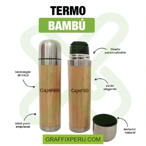 TERMO BAMBÚ - Foto 1