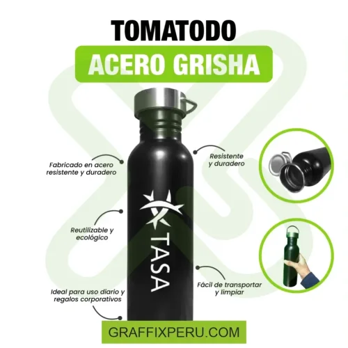 TOMATODO ACERO GRISHA - Foto 3